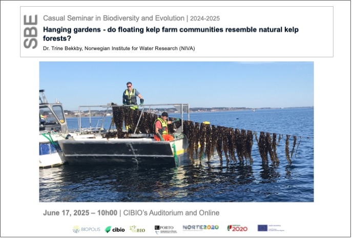 Hanging gardens - do floating kelp farm communities resemble natural kelp forests?