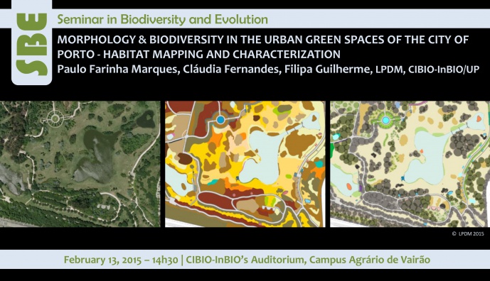 MORPHOLOGY & BIODIVERSITY IN THE URBAN GREEN SPACES OF THE CITY OF PORTO - HABITAT MAPPING AND CHARACTERIZATION