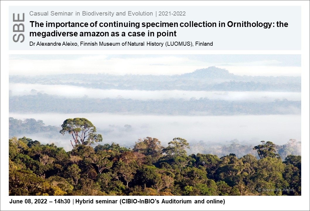 The importance of continuing specimen collection in Ornithology: the megadiverse amazon as a case in point