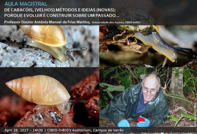 DE CARACÓIS, (VELHOS) MÉTODOS E IDEIAS (NOVAS): PORQUE EVOLUIR É CONSTRUIR SOBRE UM PASSADO...