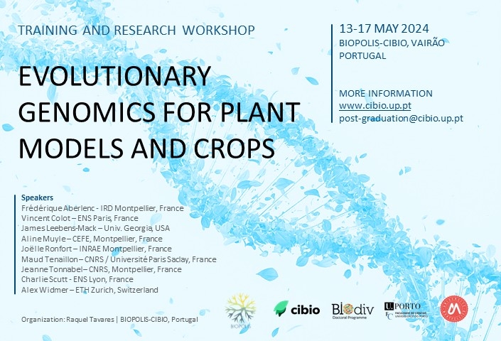 Evolutionary Genomics for Plant Models and Crops (New application deadline)