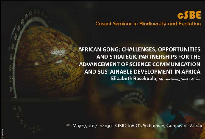 AFRICAN GONG: CHALLENGES, OPPORTUNITIES AND STRATEGIC PARTNERSHIPS FOR THE ADVANCEMENT OF SCIENCE COMMUNICATION AND SUSTAINABLE DEVELOPMENT IN AFRICA
