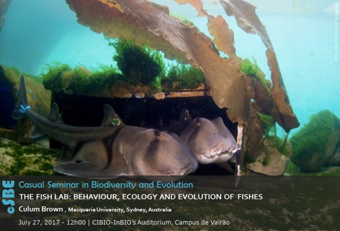 THE FISH LAB: BEHAVIOUR, ECOLOGY AND EVOLUTION OF FISHES