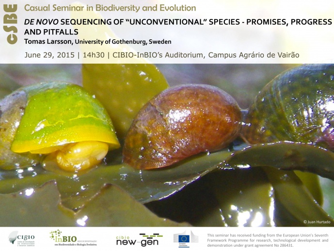 DE NOVO SEQUENCING OF “UNCONVENTIONAL” SPECIES - PROMISES, PROGRESS AND PITFALLS
