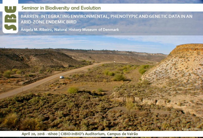 BARREN: INTEGRATING ENVIRONMENTAL, PHENOTYPIC AND GENETIC DATA IN AN ARID-ZONE ENDEMIC BIRD