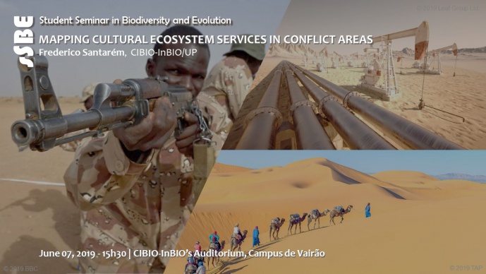 MAPPING CULTURAL ECOSYSTEM SERVICES IN CONFLICT AREAS
