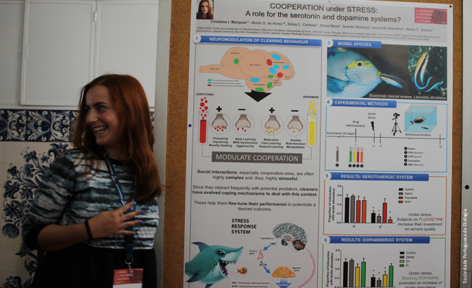 CIBIO-InBIO RESEARCH AWARDED IN THE 15th CONGRESS OF THE “SOCIEDADE PORTUGUESA DE ETOLOGIA”